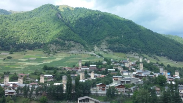 스바네티 지역의 행정 중심지 메스티아 @뉴스코리아 박철호 특파원