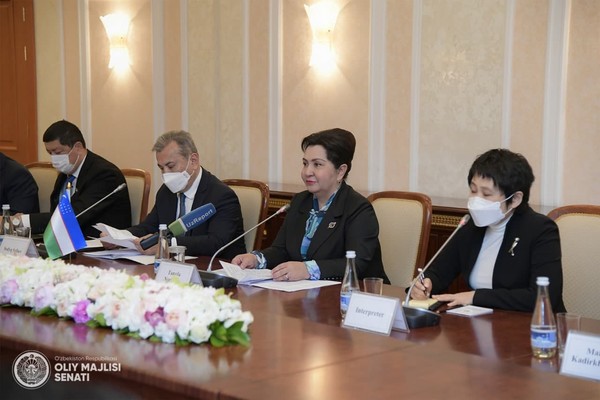 ▲우즈베키스탄 상원의원실 제공 