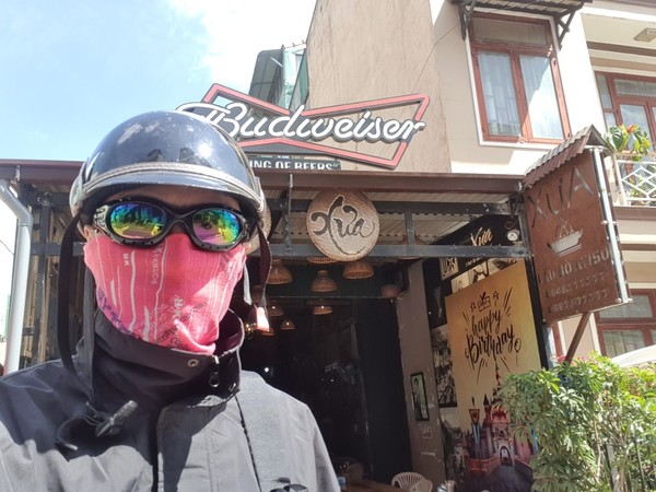 유기농 버섯탕이 유명한 식당앞 @뉴스코리아 이웅연 특파원