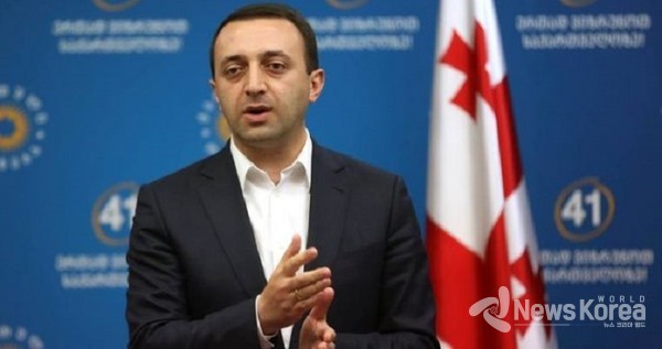 조지아 국무 총리 이라클리 가리바쉬빌리 @뉴스코리아 박철호 특파원