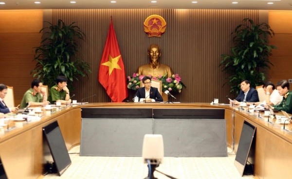 베트남 보건국에서 백신여권 (COVID-19) 관련 회의중이다. @사진제공 Tuổitrẻ.vn