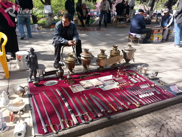 트빌리시 벼룩 시장 @뉴스코리아 박철호 특파원