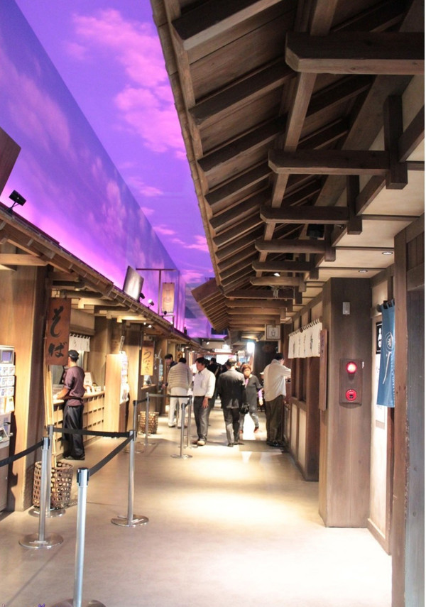 장어 도시락이 명물인 레스토랑 거리 @뉴스코리아 김양현 특파원