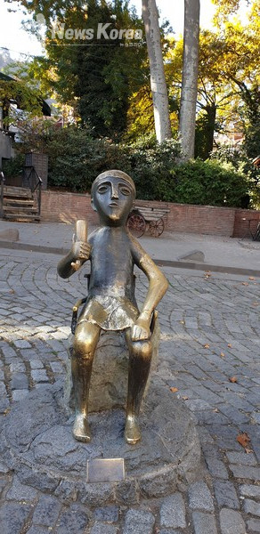 기원전 6세기 발견된 타마다 동상 @뉴스코리아 박철호 특파원