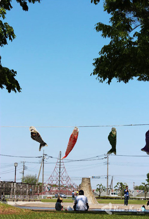 토치기현 소도시 한적한 공원 @뉴스코리아 김양현 특파원