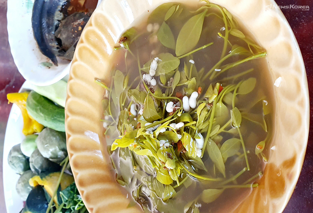 붉은 개미알 수프 - 깽팍완카이못댕 @뉴스코리아 김대민 특파원