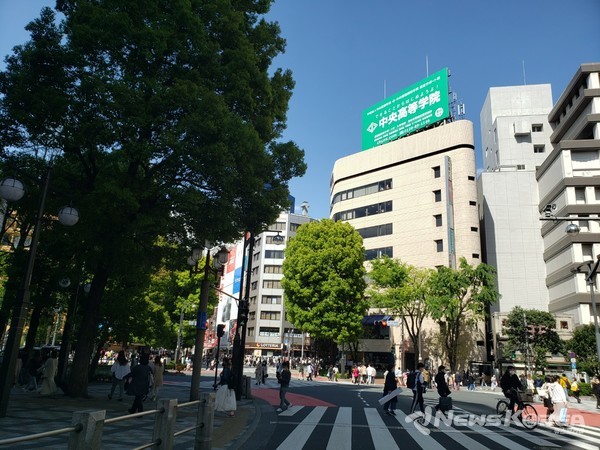 도쿄 이케부크로 선샤인 거리 @뉴스코리아 김양현 특파원