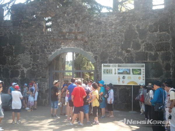 흑해의 진주 바투미에 있는 1세기 로마의 의해 건립된 요새 @ 뉴스 코리아 박 철호 특파원