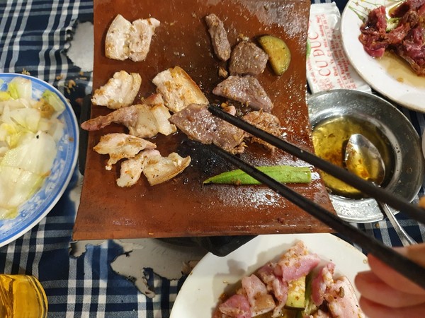 달랏 특산 말고기의 맛은 보기보다 부드럽고 담백하다. @뉴스코리아 이웅연 특파원 