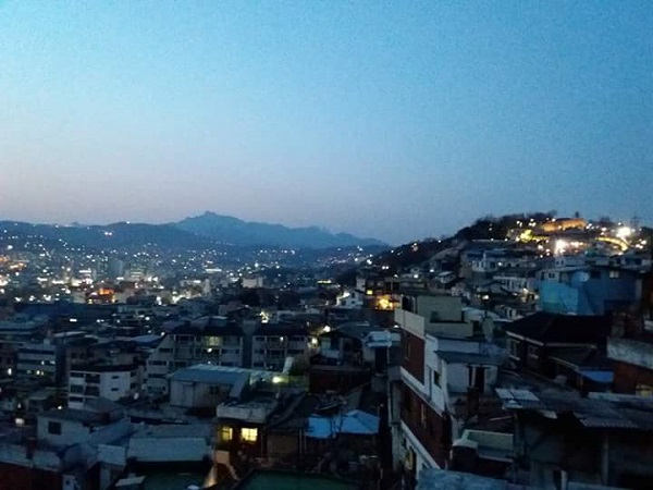 낙산야경, 한양성곽길 @뉴스코리아 허승규 기자