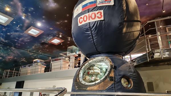 소유즈 우주선의 귀환선과 궤도선 @뉴스코리아 안정현 특파원