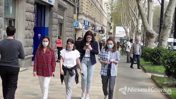 코로나 3차 파도를 맞고 있는 트빌리시 @뉴스코리아 박철호 특파원