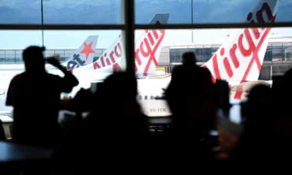 브리즈번 공항 내부 