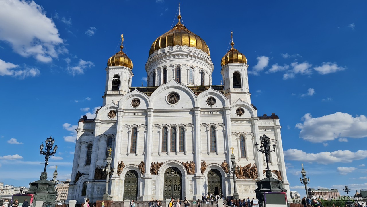 러시아 정교회의 최고 사원, 구세주 사원 @뉴스코리아 안정현 특파원