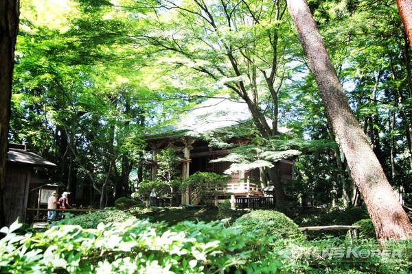 오르는 길에 있는 찻집 @뉴스코리아 김양현 특파원