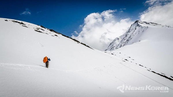 해발 3,415미터 아순타 패스 @뉴스코리아 박철호 특파원
