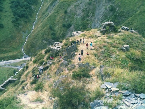 2013년 공사중인 무초 요새 @뉴스코리아 박철호 특파원