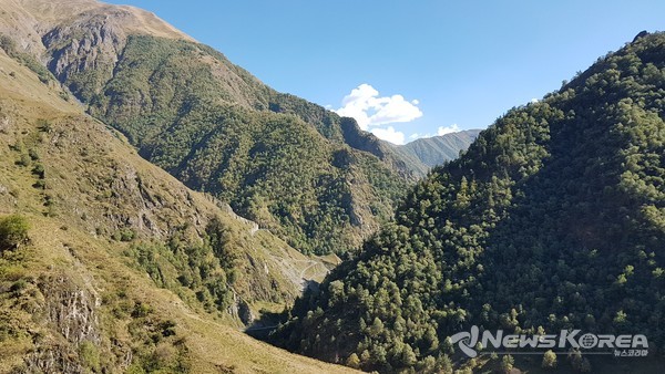 무초 요새에서 주변에 보이는  풍광 @뉴스코리아 박철호 특파원