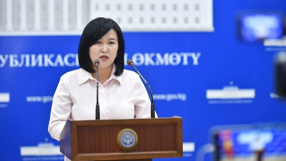 ▲ 사진 : 키르기스스탄 보건사회개발부 차관 알리자 솔톤베코바(Ализа Солтонбекова)