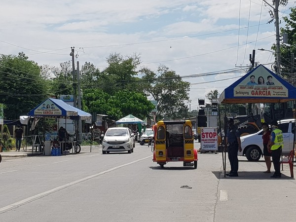 사진= 다바오씨티 검문소 - @뉴스코리아 다바오 이재숭 특파원