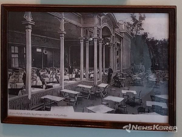 "마가리타'가 공연 했다고 하는 트빌리시의 레스토랑 @뉴스코리아 박철호 특파원