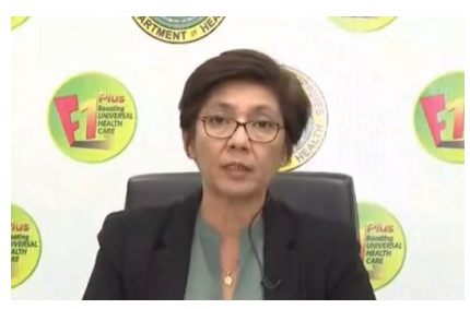   사진: 필리핀 보건부 차관 Vergeire ( 필리핀 보건부 페이스북 캡쳐)
