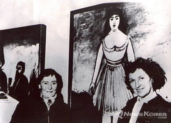 전시회 당시 마가리타 @뉴스코리아 박철호 특파원