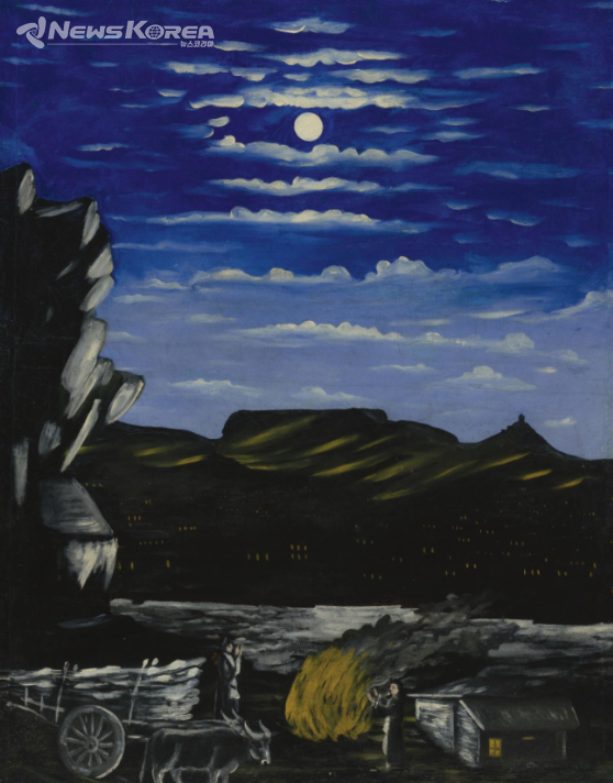 한화 약 20억원에 경매 되었던 "아스란 언덕의 밤" @뉴스코리아 박철호 특파원