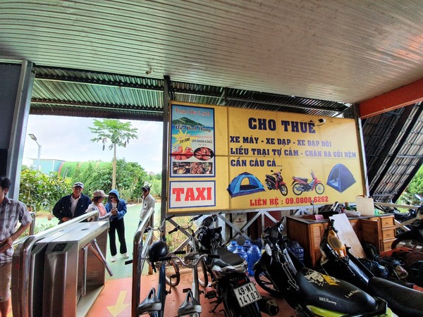 따둥 탑뷰 홈스테이 매표소 입구 @뉴스코리아 이웅연 특파원 