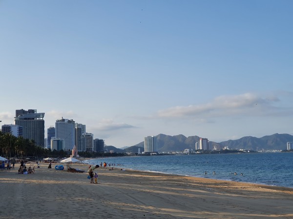 나트랑 해변의 모습 @뉴스코리아 이웅연 특파원