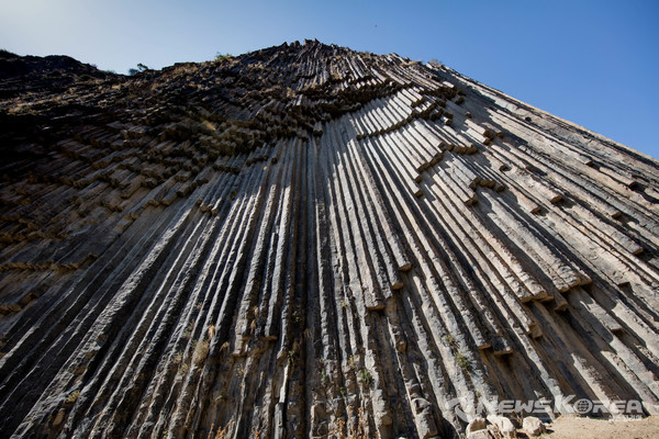 전 세계 최대 규모라고 자랑 할만한 아르메니아 심포니 오프 스톤이라 불리우는 주상 절리 지역 @뉴스코리아 박철호 특파원