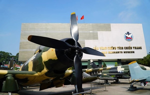 베트남 전쟁 역사가 고스란히 담겨있는 전쟁 박물관 @뉴스코리아 이웅연 특파원 