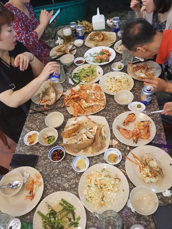 무이네의 해산물은 싱싱하고 맛있기로 유명하다. @뉴스코리아 이웅연 특파원 