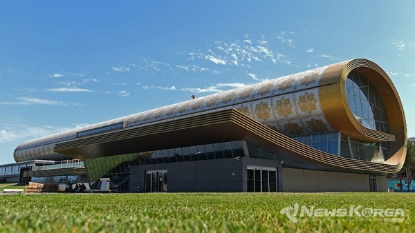 아제르바이잔 바쿠에 위치한 카페트 박물관 @뉴스코리아 박철호 특파원