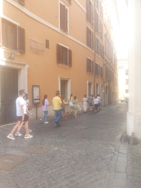 로마 단체 관광객 @뉴스코리아 임성택 특파원