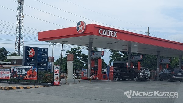 필리핀 휘발유값 상승이 거침없다. @뉴스코리아 이호영 특파원