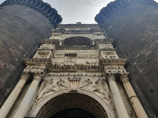 나폴리 '카스텔누오보성'. @뉴스코리아 임성택 특파원