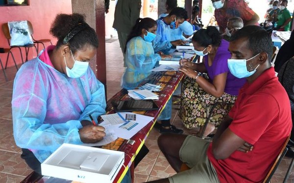 피지(Fiji) Covid-19 선별검사소