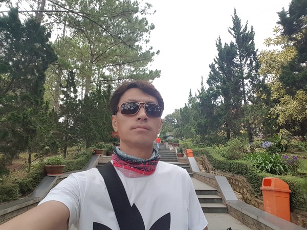 기자도 죽림서원에 가기전 입구에서 한컷 @뉴스코리아 이웅연 특파원 