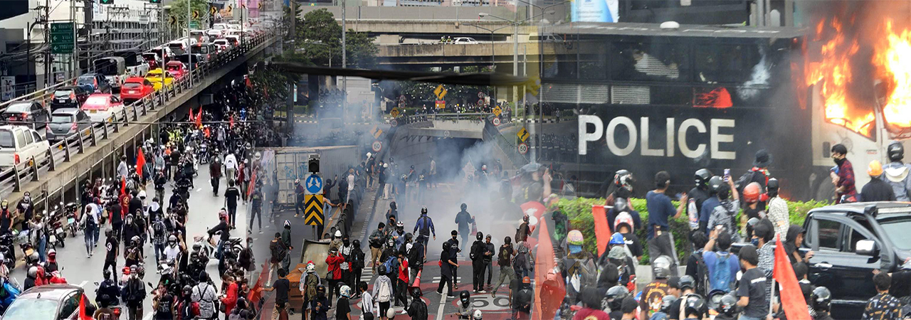 사진 : 태국 반정부 시위대 '자유청년' 인스타그램