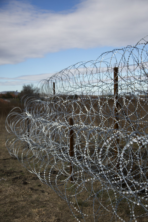 불가리아국경 철책 @뉴스코리아 임성택 특파원