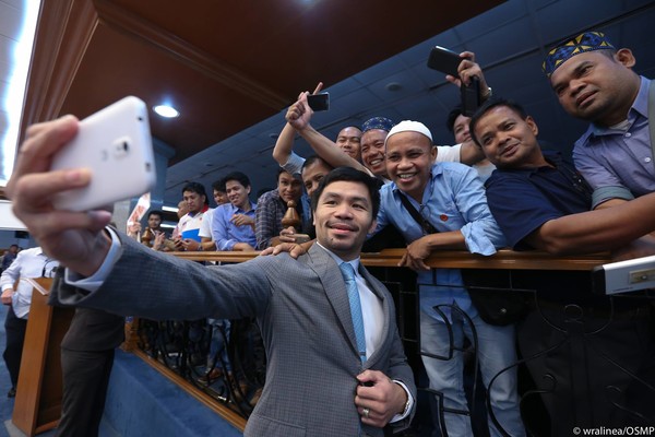 마니 파퀴아오 상원의원 (출처: 마니 파퀴아오 페이스북 갈무리)