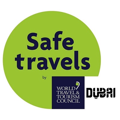 세계관광협회 WTTC에서 안전한 곳이라고 인증하는 Safetravels 스탬프 (사진 야나트립)