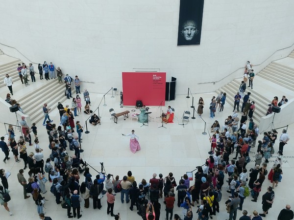 영국박물관 추석행사_전통공연 모습