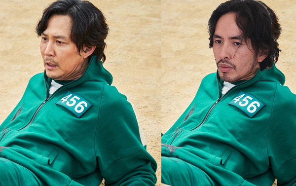 성기훈 역 '이정재', 필리핀 가수 겸 배우 '리코 블랑코' @뉴스코리아 (사진:필리핀 페이스북)