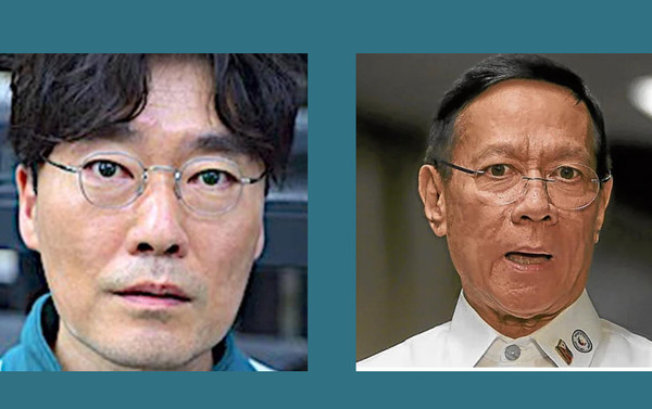 의사 역 '유성주', 필리핀 15대 부통령 '제조마 비나이' @뉴스코리아 (사진:필리핀 페이스북)