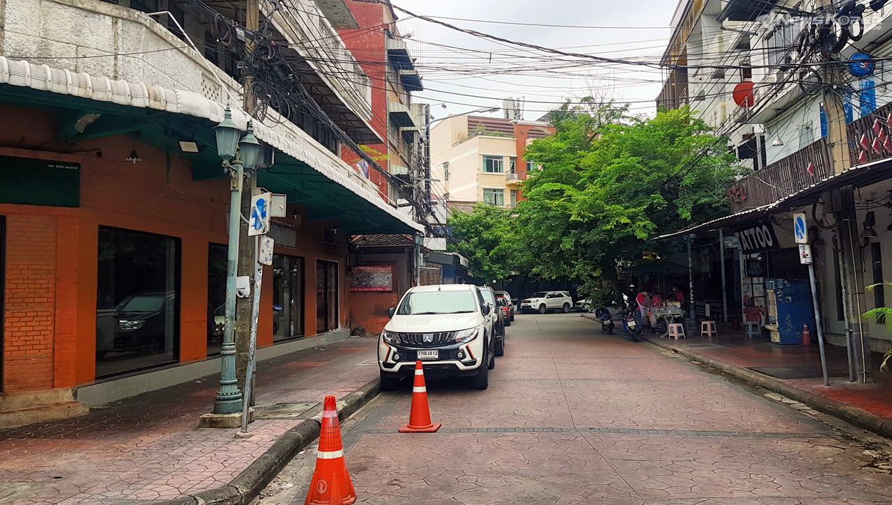 길거리 죽집이 있던 자리도 텅비어 있긴 마찬가지다. @뉴스코리아 김대민 특파원