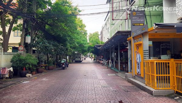 람부뜨리 로드 입구 / @뉴스코리아 김대민 특파원