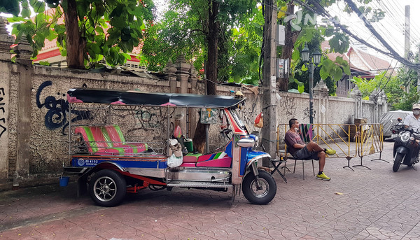 방콕 여행에서 색다른 교통 수단인 툭툭이  @뉴스코리아 김대민 특파원