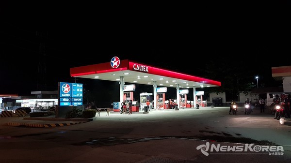 필리핀 주유소의 휘발유와 경유가 오를것으로 전망했다. @뉴스코리아 마닐라 이호영 특파원